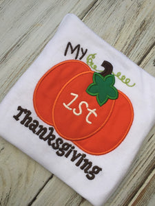 My 1st Thanksgiving Onesie