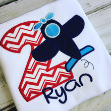Airplane 2nd birthday shirt