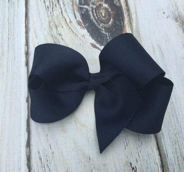Navy Boutique Bow