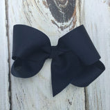 Navy Boutique Bow