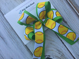 Softball Large Boutique Bow