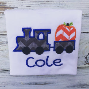 Boys Pumpkin Shirt
