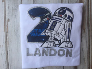 R2D2 Birthday shirt