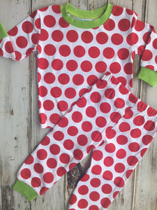 Christmas pajamas, size 6 months
