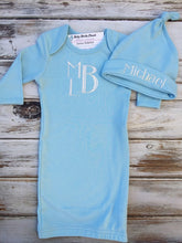 Infant gown and hat set