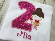 Ballerina birthday shirt