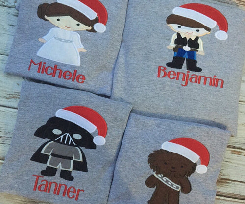 Space Christmas shirt