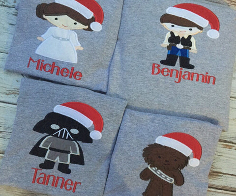 Space Christmas shirt