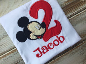 Mickey Mouse Birthday shirt