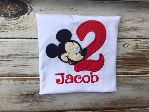 Mickey Mouse Birthday shirt