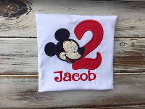 Mickey Mouse Birthday shirt