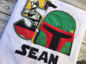 Boba Fett Birthday shirt