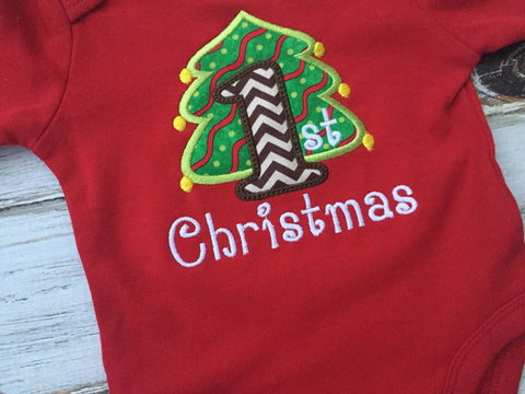My 1st Christmas onesie