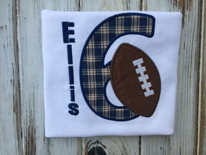 Football Birthday shirt