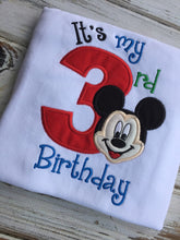 Mouse It's My 3rd Birthday Shirt
