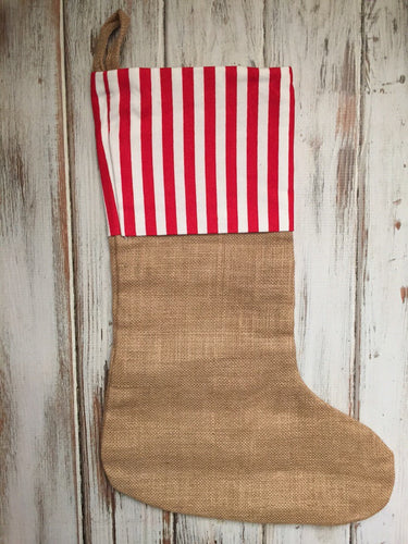 Custom Monogrammed Christmas Stocking