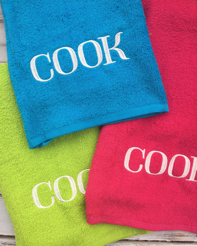 Monogrammed Beach Towel