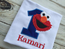 Red Monster Birthday shirt or bodysuit