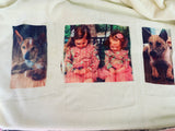 Plush Custom multi Picture Throw Blanket