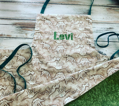 Kids personalized Apron, Monogrammed Apron
