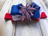 Red White and Blue Headband
