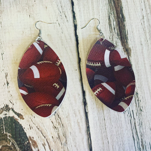 Football Earrings