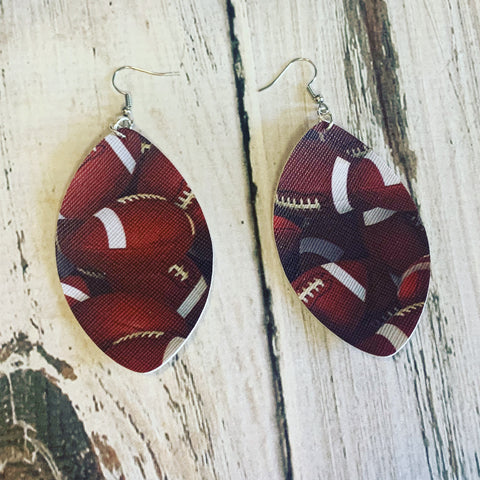 Football Earrings