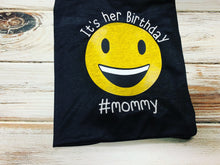 Mom Emoji Birthday Shirt, It’s her birthday shirt