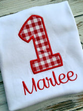 Birthday Number Shirt or onesie