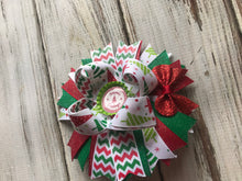 Christmas Bow 4 1/2 inches