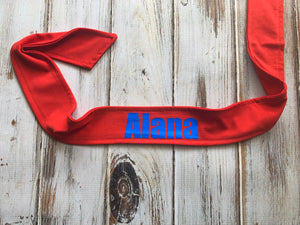 Custom Head tie headband