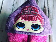LOL Doll hooded towel