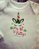 My 1st St. Patrick’s Day bodysuit