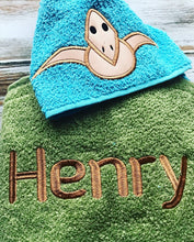 Pterodactyl Dinosaur Hooded Towel