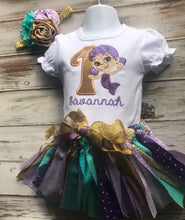 Bubbles Guppies Oona birthday outfit