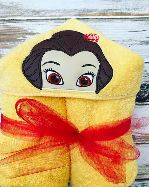 Beauty and the Beast Belle Hooded Towel