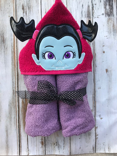 Vamperina 3D Hooded Towel