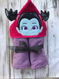 Vamperina 3D Hooded Towel