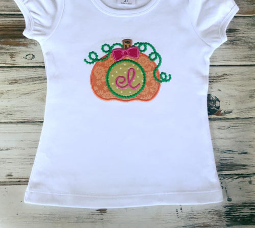 Pumpkin monogram Shirt