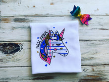 Unicorn 1st Grade back to School Shirt