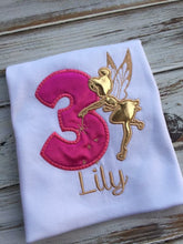 Tinker Bell 3rd birthday shirt