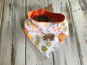 6-12 months Zoo Animal Bandana Bib