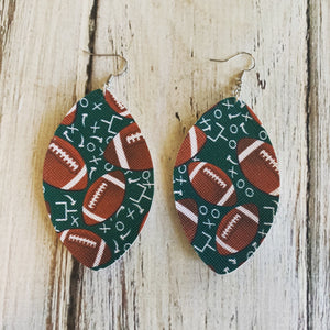 Football Earrings