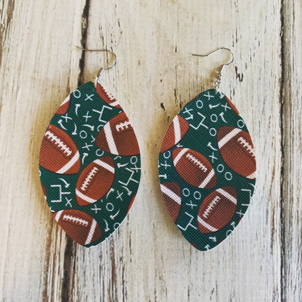 Football Earrings