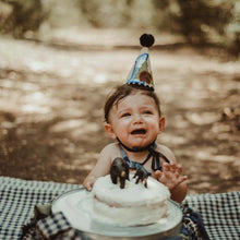 Birthday hat, camping birthday hat, party hat