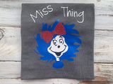 Dr. Seuss Miss Thing shirt , youth size or onesie