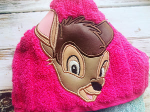 Bambi Hooded Towel