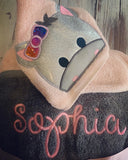 Horse hooded towel