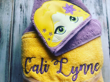 Rapunzle Hooded Towel