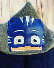 Masked Cat Boy Hooded Towel